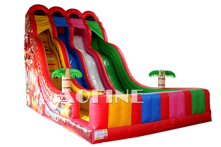 Rainbow Triple Lane Slide Afs100