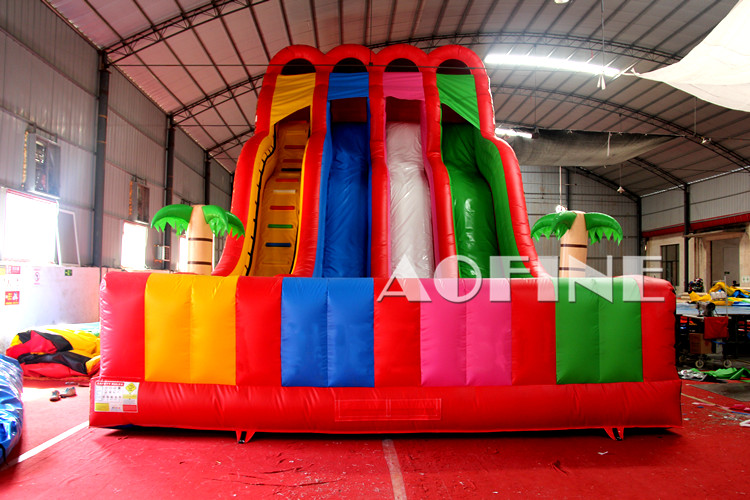 Rainbow Triple Lane Slide Afs100