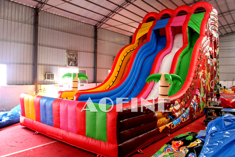 Rainbow Triple Lane Slide Afs100