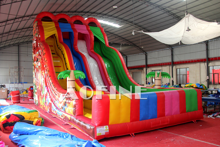 Rainbow Triple Lane Slide Afs100