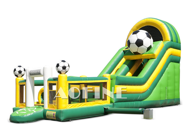 Soccer Slide with Obstacle Zone Afs85