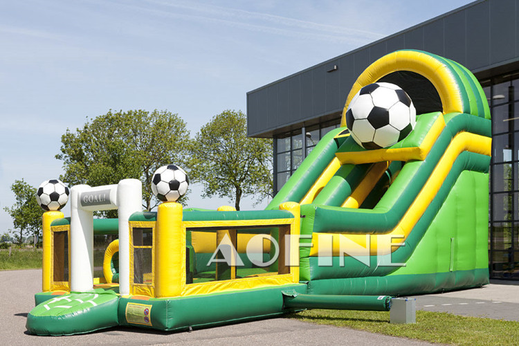 Soccer Slide with Obstacle Zone Afs85