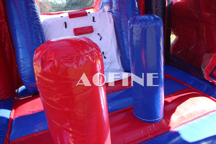 Spiderman Bouncer Slide Afc01