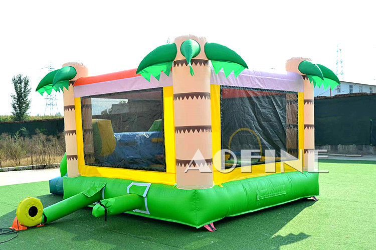 Palm Tree Bouncer Slide Afc16