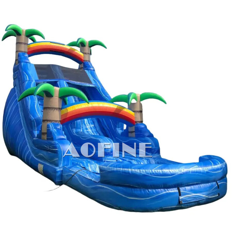 Rainbow Tropical Water Slide Afs183